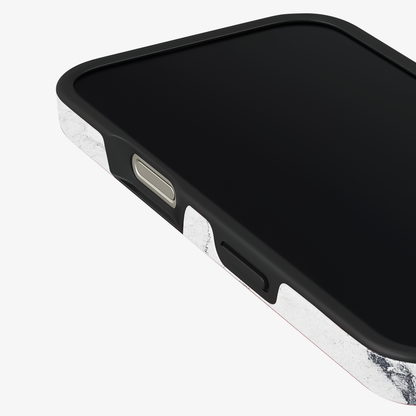 Stain White Armoured Phone Case
