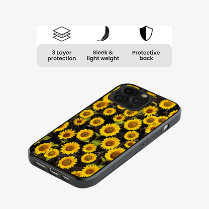 Sunnflower Glimer Phone Case