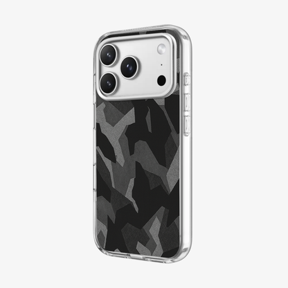 Night Black Camouflage Phone Case
