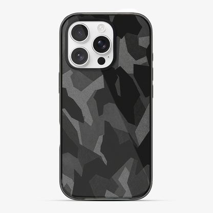 Night Black Camouflage Phone Case