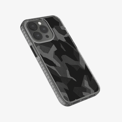 Night Black Camouflage Phone Case