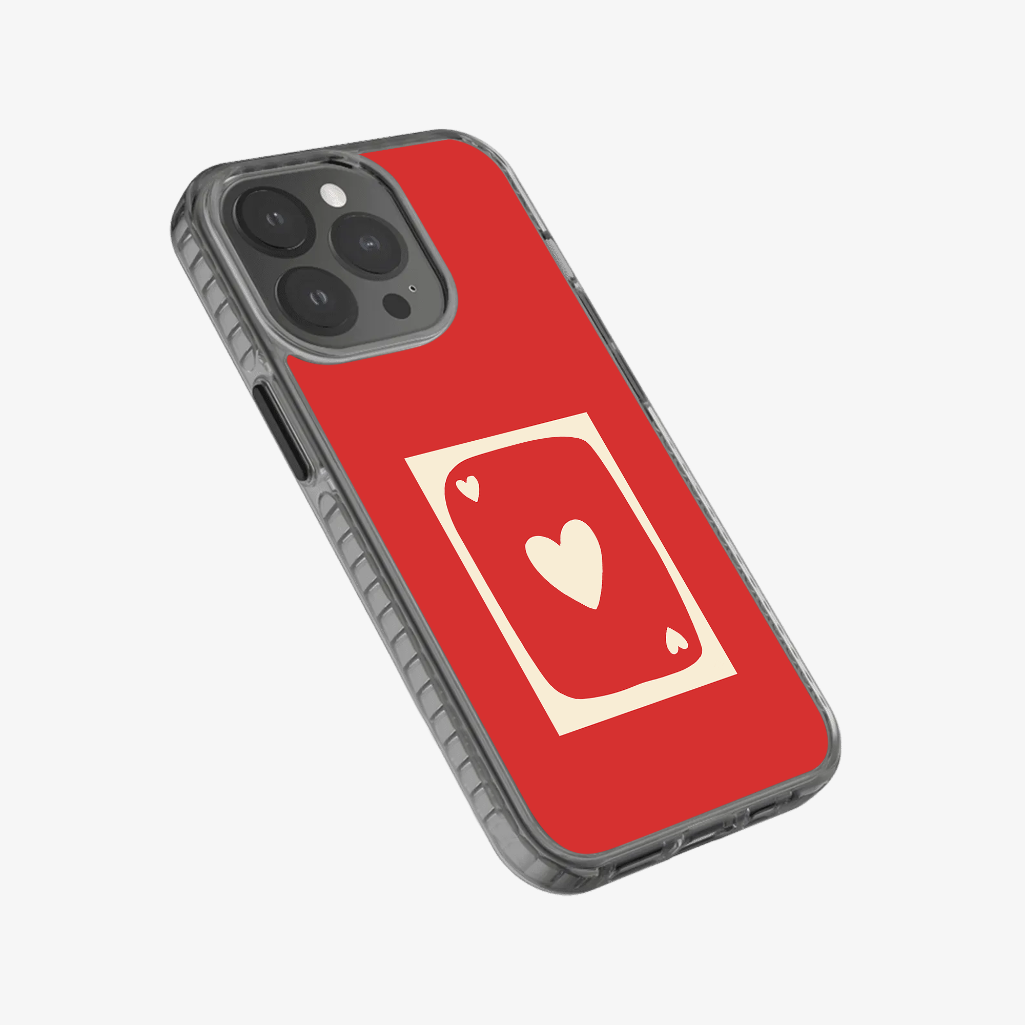 Red Heart Card Phone Case