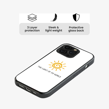 The Light Of My World Phone Case