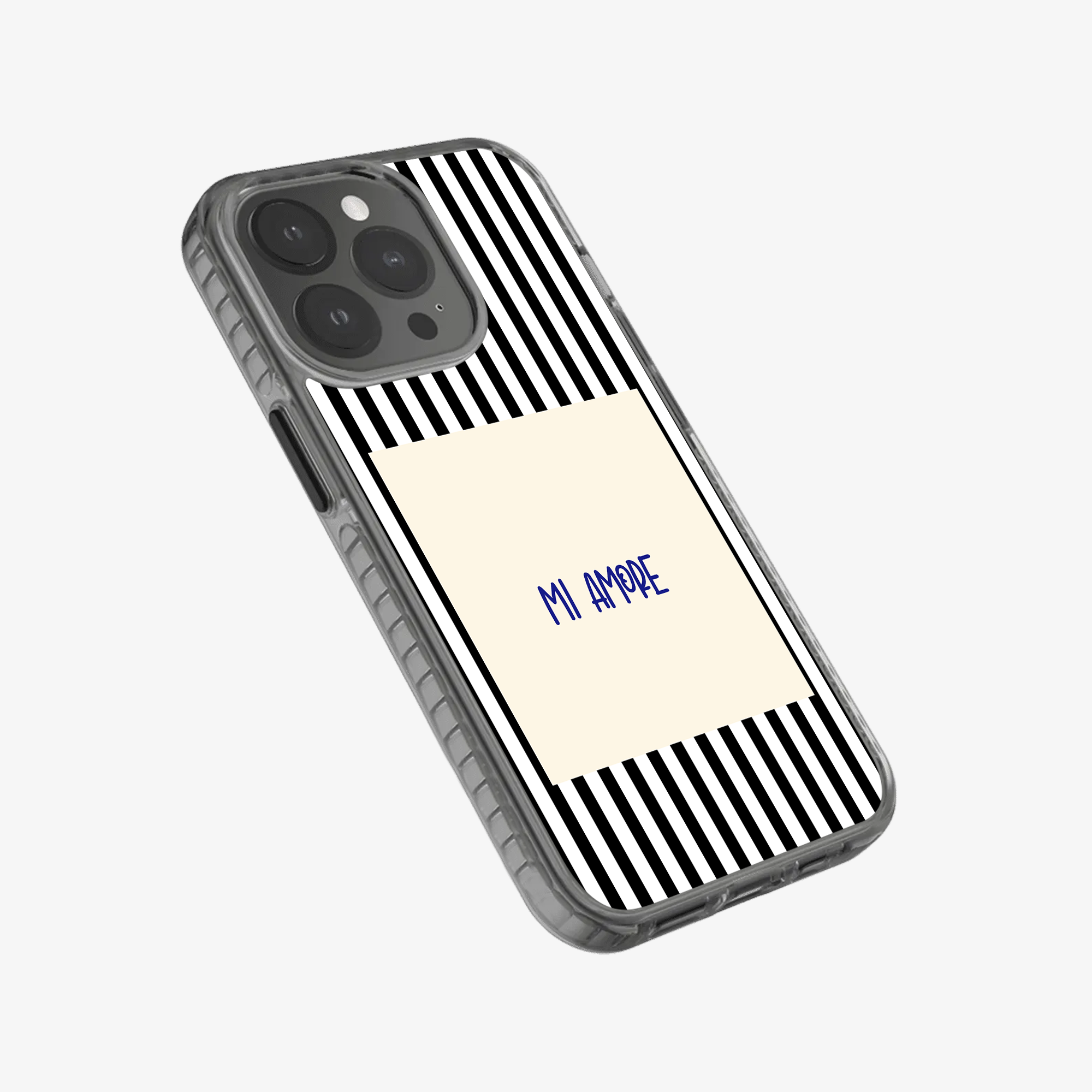 Mi Amore Black Phone Case
