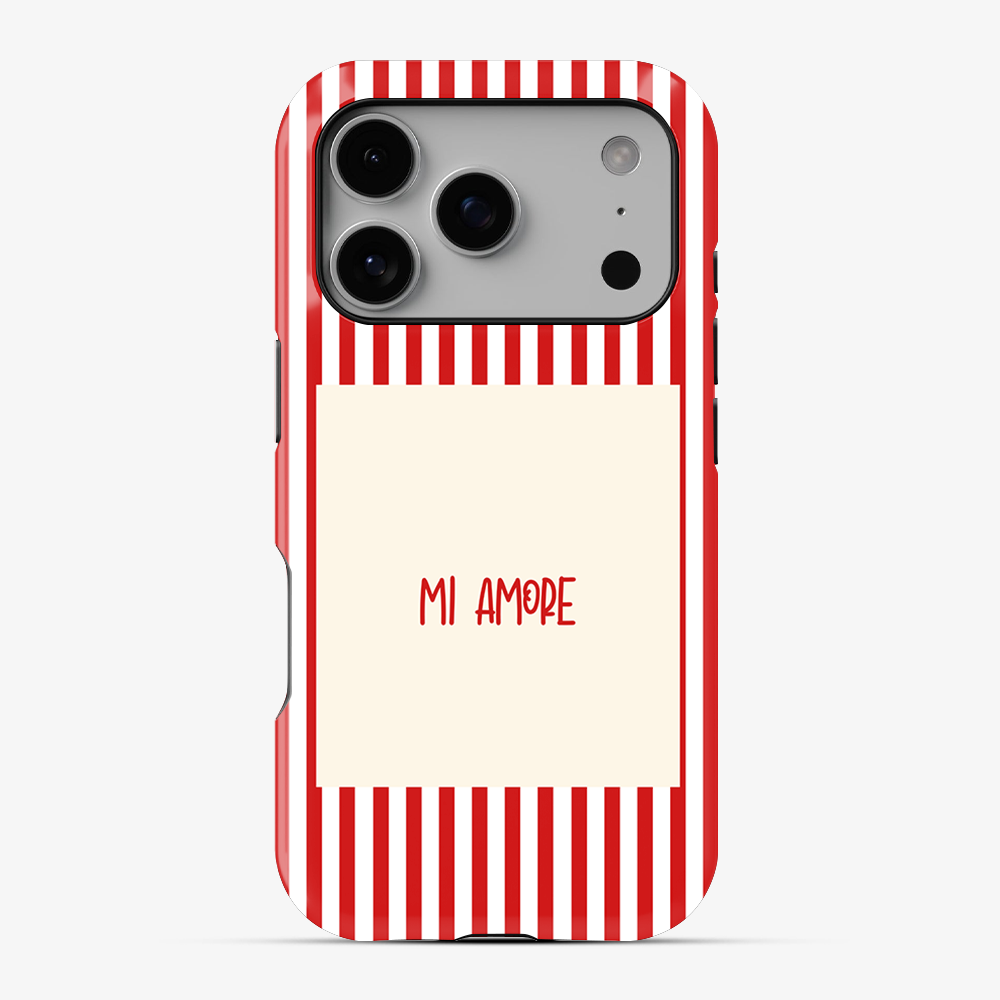 Mi Amore Red Phone Case
