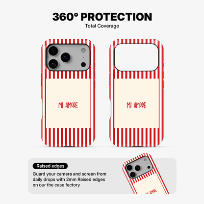 Mi Amore Red Phone Case
