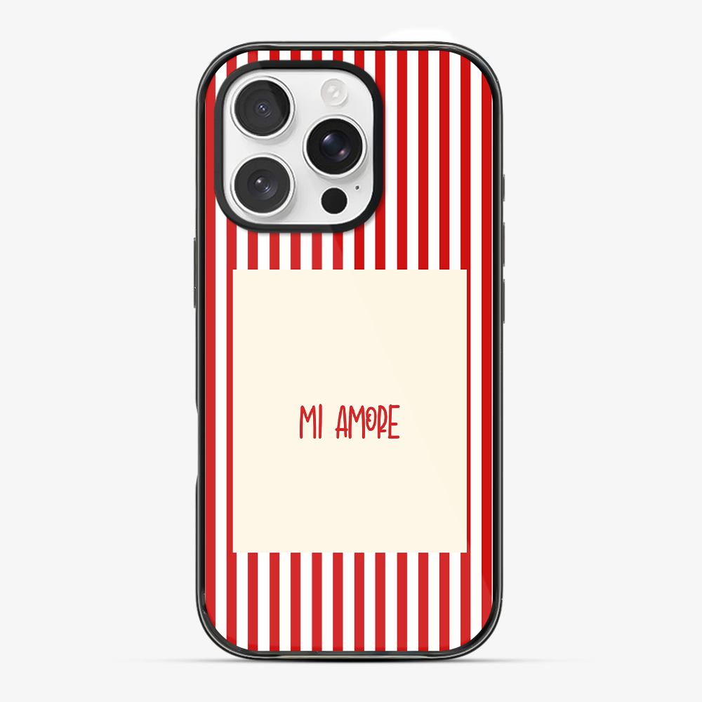 Mi Amore Red Phone Case