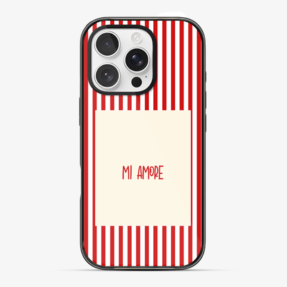 Mi Amore Red Phone Case