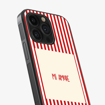 Mi Amore Red Phone Case