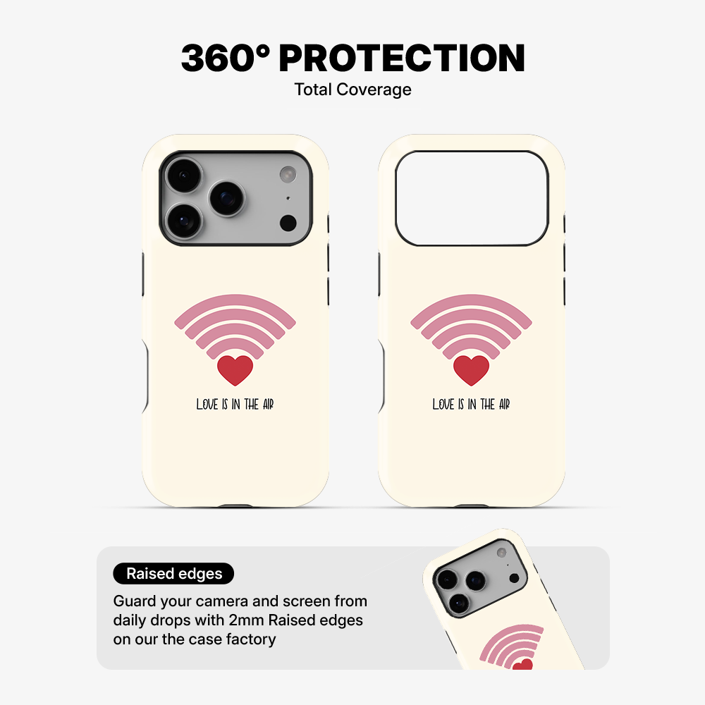 Love Is In The Air ( Pink ) Phone Case