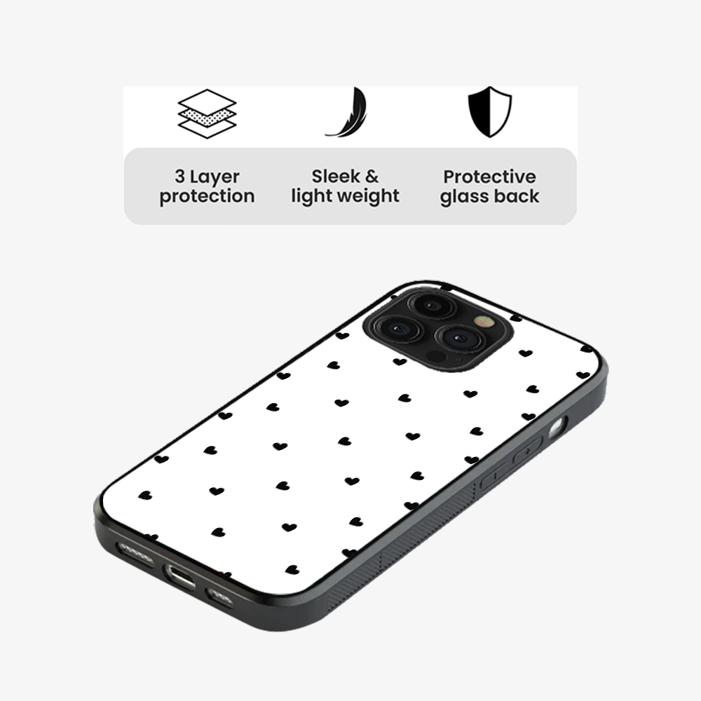 Black Heart Phone Case