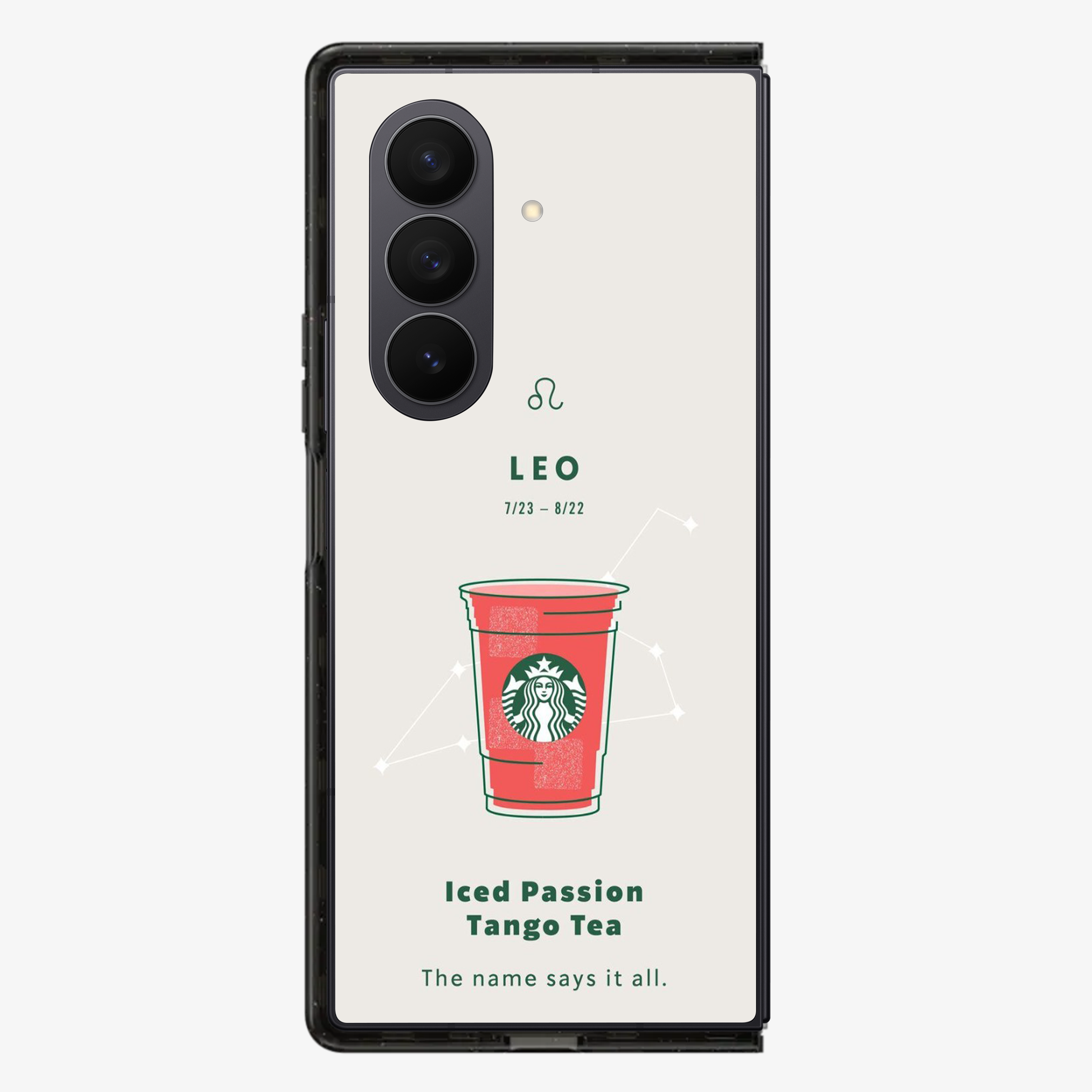 Leo | Starbucks Samsung Z Fold Phone Case