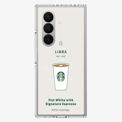 Libra | Starbucks Samsung Z Fold Phone Case