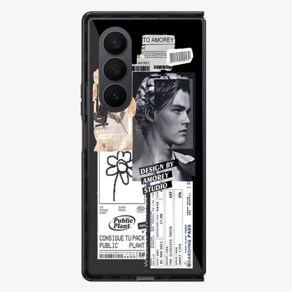 Public Plant Flower Samsung Z Fold Phone Case