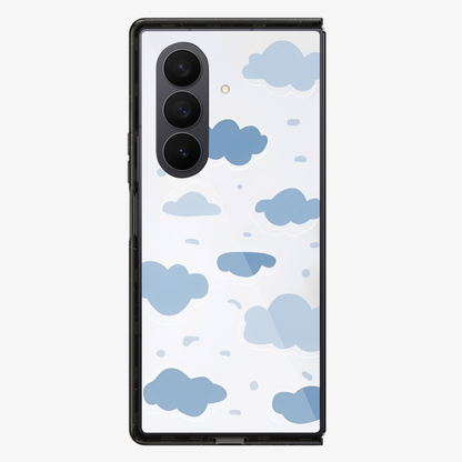Shadow Clouds Samsung Z Fold Phone Case
