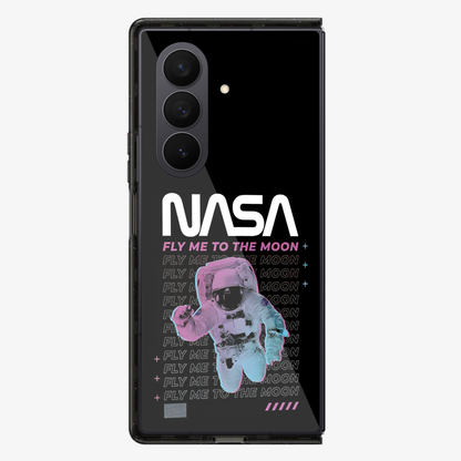 Fly Me To The Moon x Nasa Samsung Z Fold Phone Case