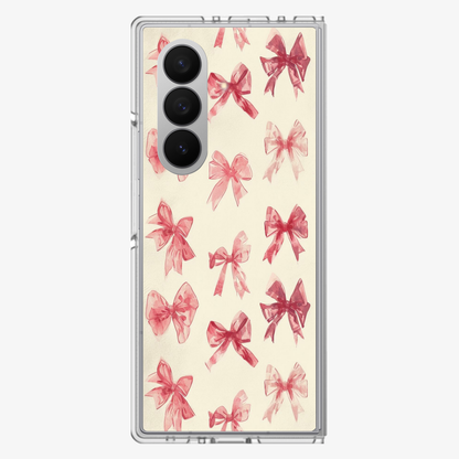 Coquette Sketchy Bow Samsung Z Fold Phone Case