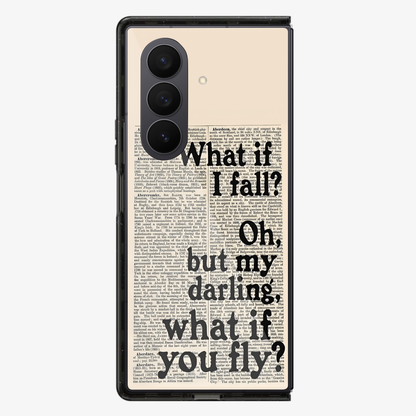 What If You FLY Samsung Z Fold Phone Case