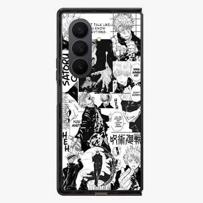 Gojo Satoru Jujutsu Kaisen Phone Samsung Z Fold Phone Case