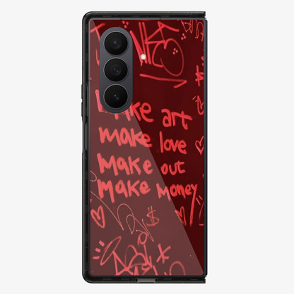 Fierce Rebel Samsung Z Fold Phone Case