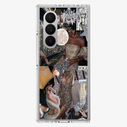 Rich Girl Samsung Z Fold Phone Case